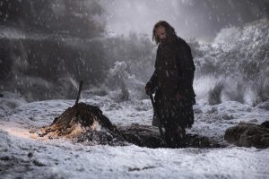 Sandor Clegane – Pes v seriji Igra prestolov epizodi Zmajev kamen.