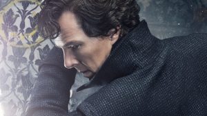 Benedict Cumberbatch v seriji Sherlock.